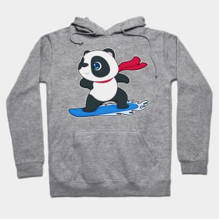 Panda Snowboard Winter sports Hoodie